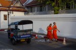 Tuk tuk and monks,&nbsp;Bangkok
