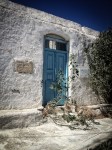Old door in Ano Mera,&nbsp;Mykonos