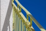 Railing and blue sky, Mykonos&nbsp;Town