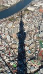 Tokyo Sky Tree casts a long&nbsp;shadow