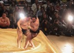 Maku-uchi class sumo match, Fukuoka&nbsp;Kokusai