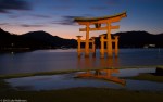 Long Exposure of the famous Torii Gate of the Itsukushima&nbsp;Shrine