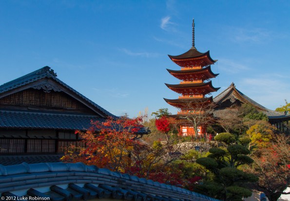Pagoda of the Itsukushima Shrine, Miyajima