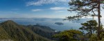 Panorama of Hiroshima Bay from Mount Misen,&nbsp;Miyajima