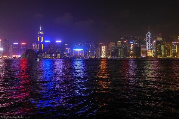 Hong Kong Island from Victoria Harbour