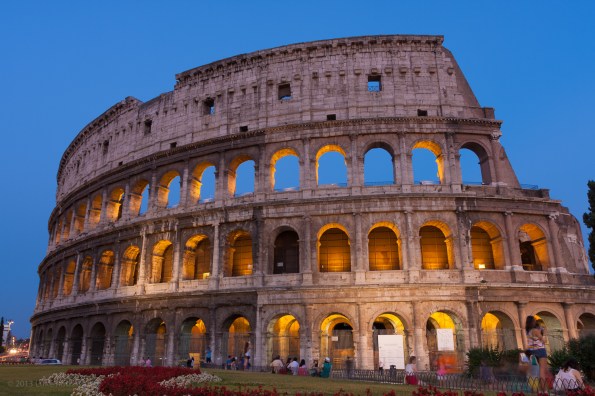 Colosseum at Dusk